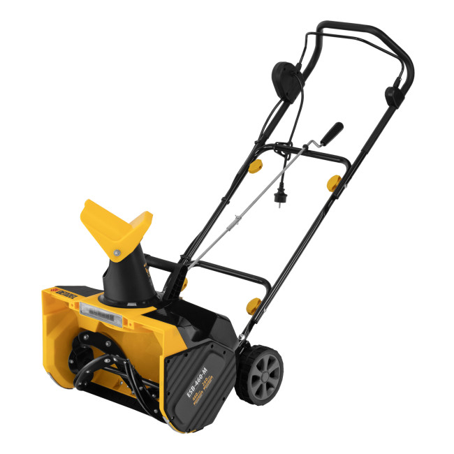 Электрическая снегоуборочная машина ESB-460-M, 1.8 кВт, металлический шнек, LED фара Denzel в Казани