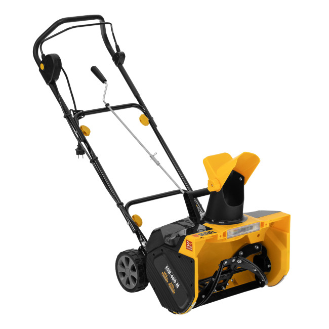 Электрическая снегоуборочная машина ESB-460-M, 1.8 кВт, металлический шнек, LED фара Denzel в Казани