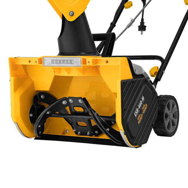 Электрическая снегоуборочная машина ESB-460-M, 1.8 кВт, металлический шнек, LED фара Denzel в Казани