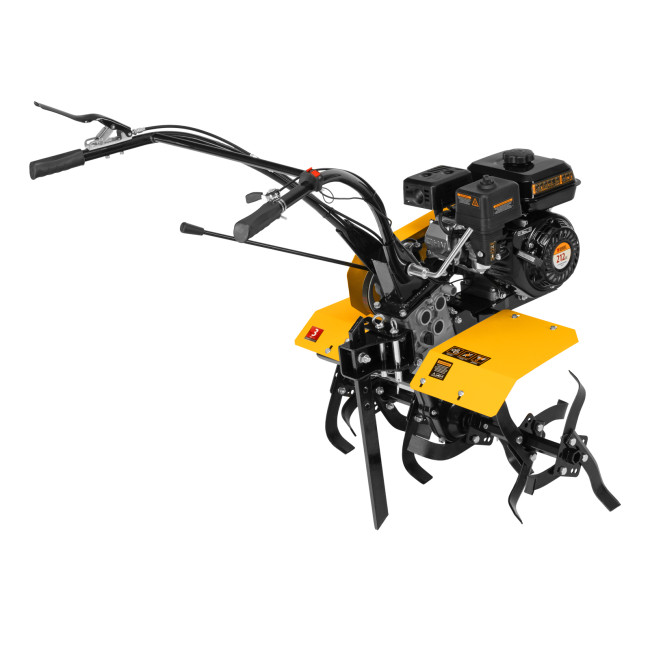 Мотоблок DPT-170, 7 л.с., ремен.сцеп, шир 85 см, глуб 35 см,фрез 3х3,ШОМ,скор 2В/1Н,кол 8" Denzel в Казани