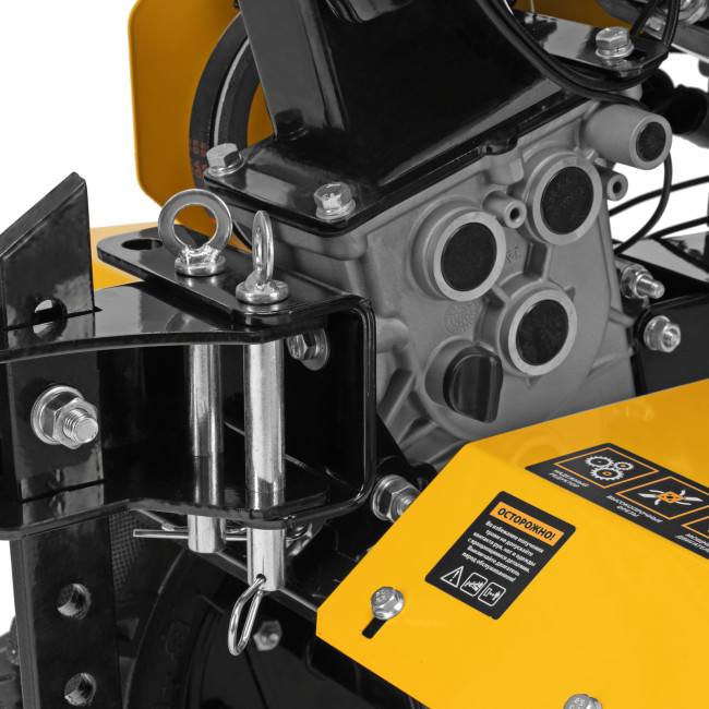 Мотоблок DPT-170, 7 л.с., ремен.сцеп, шир 85 см, глуб 35 см,фрез 3х3,ШОМ,скор 2В/1Н,кол 8" Denzel в Казани