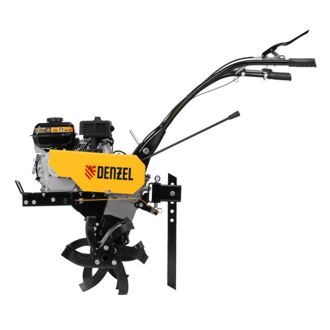 Мотоблок DPT-170, 7 л.с., ремен.сцеп, шир 85 см, глуб 35 см,фрез 3х3,ШОМ,скор 2В/1Н,кол 8" Denzel в Казани