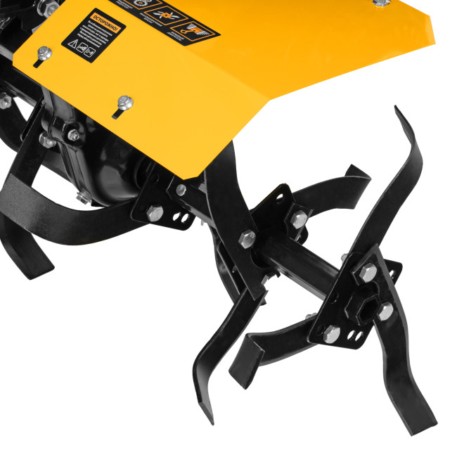 Мотоблок DPT-170, 7 л.с., ремен.сцеп, шир 85 см, глуб 35 см,фрез 3х3,ШОМ,скор 2В/1Н,кол 8" Denzel в Казани