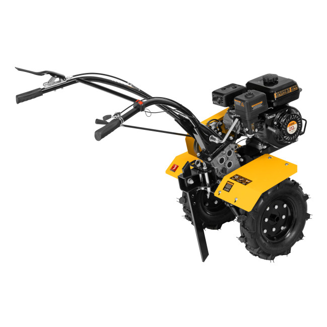 Мотоблок DPT-170, 7 л.с., ремен.сцеп, шир 85 см, глуб 35 см,фрез 3х3,ШОМ,скор 2В/1Н,кол 8" Denzel в Казани