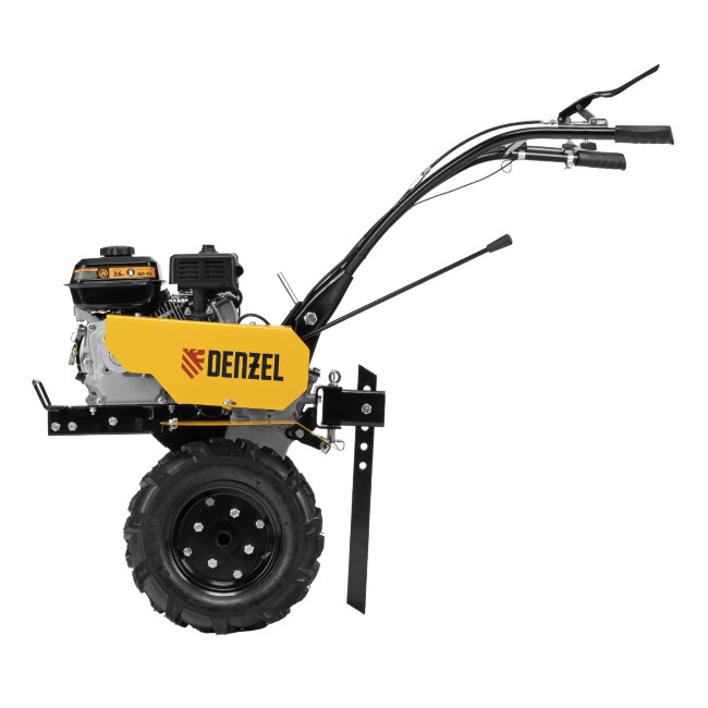 Мотоблок DPT-170, 7 л.с., ремен.сцеп, шир 85 см, глуб 35 см,фрез 3х3,ШОМ,скор 2В/1Н,кол 8" Denzel в Казани