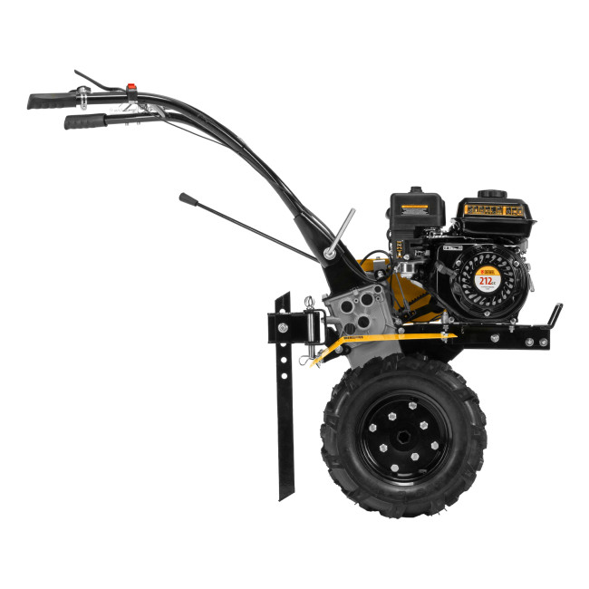 Мотоблок DPT-170, 7 л.с., ремен.сцеп, шир 85 см, глуб 35 см,фрез 3х3,ШОМ,скор 2В/1Н,кол 8" Denzel в Казани