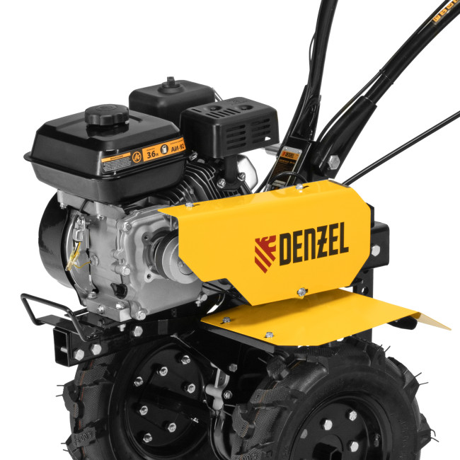 Мотоблок DPT-170, 7 л.с., ремен.сцеп, шир 85 см, глуб 35 см,фрез 3х3,ШОМ,скор 2В/1Н,кол 8" Denzel в Казани