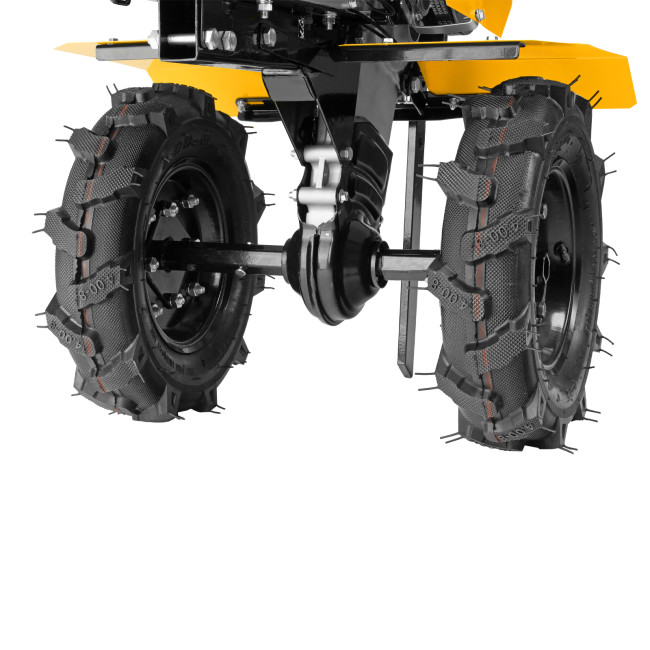 Мотоблок DPT-170, 7 л.с., ремен.сцеп, шир 85 см, глуб 35 см,фрез 3х3,ШОМ,скор 2В/1Н,кол 8" Denzel в Казани