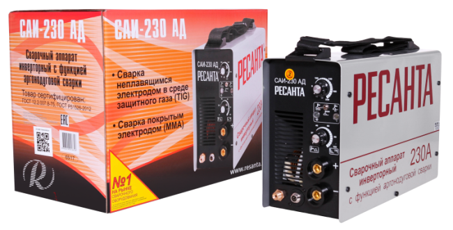 Сварочный аппарат РЕСАНТА САИ-230 АД (аргонодуговой) в Казани Сварочный аппарат РЕСАНТА САИ-230 АД (аргонодуговой) в Казани