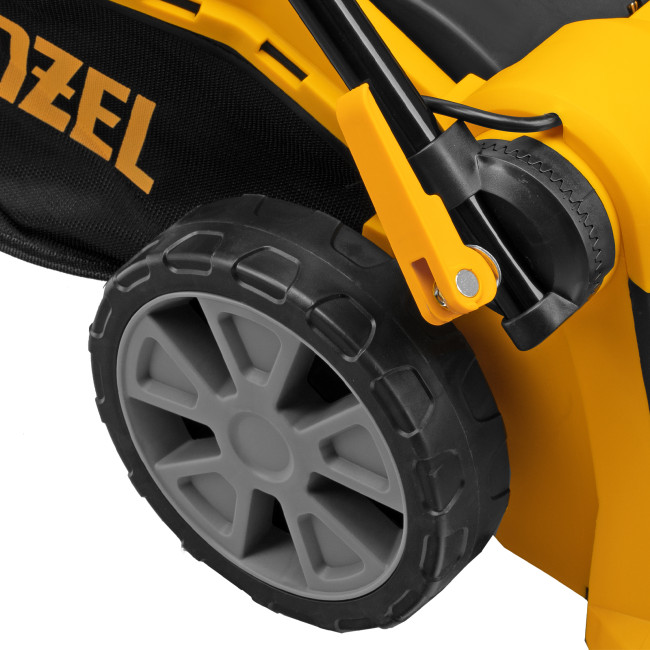 Газонокосилка электрическая GM-1800, 1800 Вт, шир. 38 см, 6 уров., травосб. 40 л. Denzel в Казани