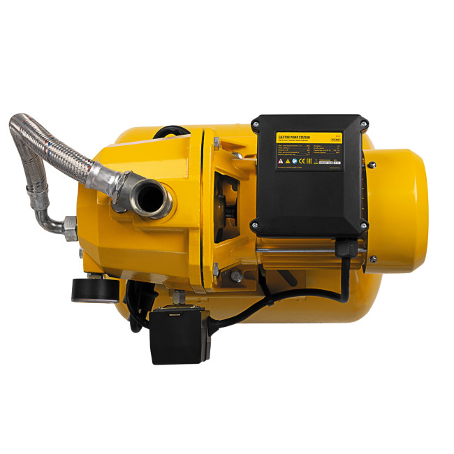 Насосная станция эжекторная PSD800C, 800 Вт, 2400 л/ч, ресивер 24 л, всасывание 20 м Denzel в Казани