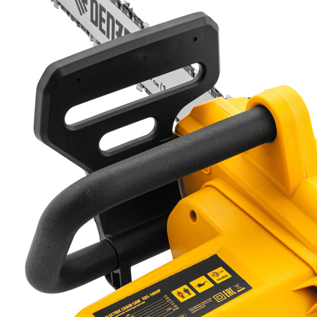 Пила цепная электрическая EDS-1800P, 1.8 кВт,поперечная, шина 40 см, шаг 3/8, паз 1.3 мм, 57 звеньев Denzel в Казани