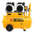 Компрессор безмасляный, малошумный DLS 2200/50, 2200 Вт, 2x1100, 50 л, 380 л/мин Denzel в Казани