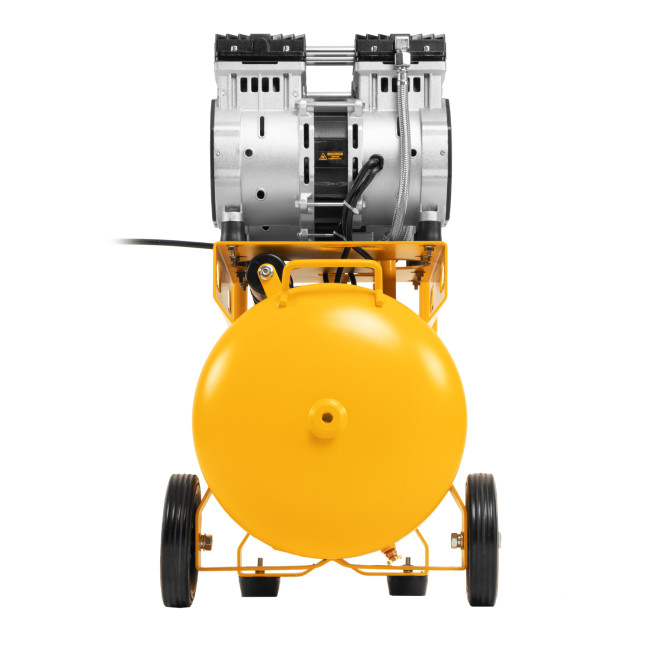 Компрессор безмасляный, малошумный DLS 2200/50, 2200 Вт, 2x1100, 50 л, 380 л/мин Denzel в Казани