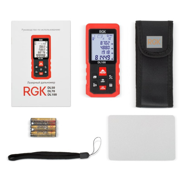 Лазерный дальномер RGK DL100 в Казани