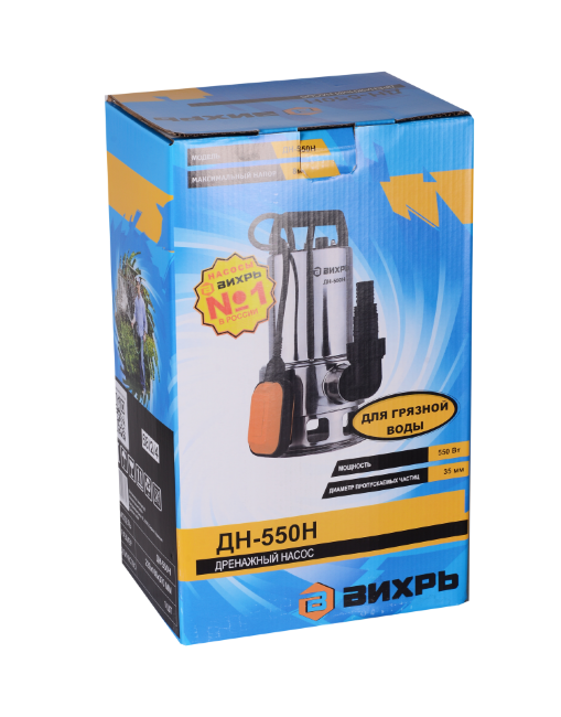 Дренажный насос ВИХРЬ ДН-550Н в Казани