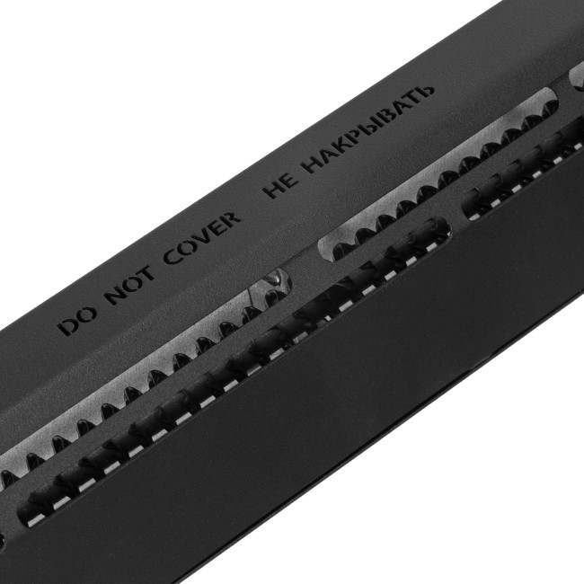 Конвектор электрический плинтусный ATRIC-300, 230 В, 300 Вт, ТЭН, черный Denzel в Казани