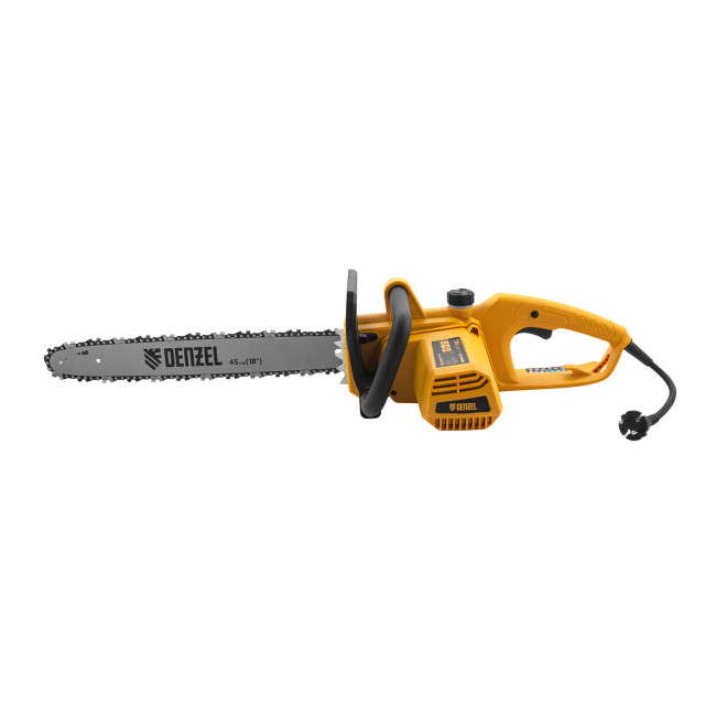 Пила цепная электрическая EDS-2200P, 2.2 кВт,поперечная, шина 45 см, шаг 3/8, паз 1.3 мм, 63 звена Denzel в Казани