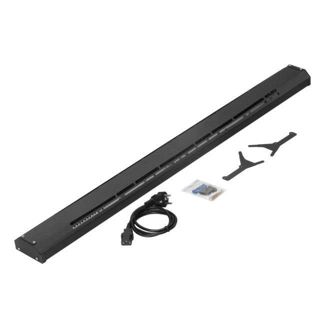 Конвектор электрический плинтусный ATRIC-450, 230 В, 450 Вт, ТЭН, черный Denzel в Казани