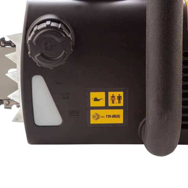 Пила цепная электрическая EDS-2000, 2 кВт,продольная, шина 40 см, шаг 3/8, паз 1.3 мм, 56 звеньев Denzel в Казани