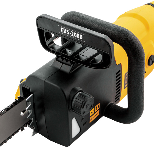 Пила цепная электрическая EDS-2000, 2 кВт,продольная, шина 40 см, шаг 3/8, паз 1.3 мм, 56 звеньев Denzel в Казани