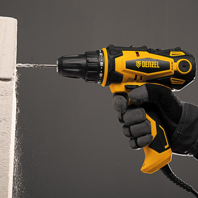 Дрель-шуруповерт сетевая SD-300-10 Denzel в Казани