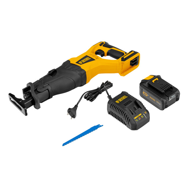 Пила сабельная аккумуляторная бесщет BRC-120, 18В Li-Ion Denzel в Казани Пила сабельная аккумуляторная бесщет BRC-120, 18В Li-Ion Denzel в Казани