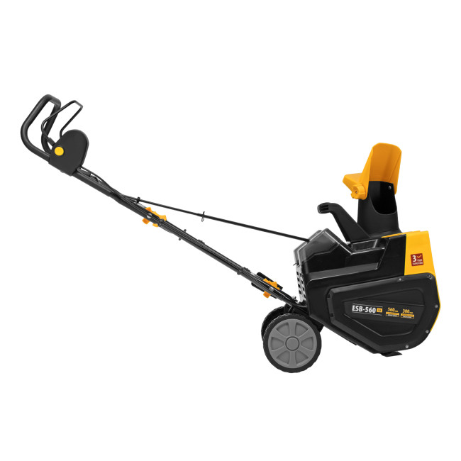 Снегоуборочная машина аккумуляторная, ESB-560Li, 560 мм, 40В, 2 АКБ 5 Ач, ЗУ, метал. шнек Denzel в Казани