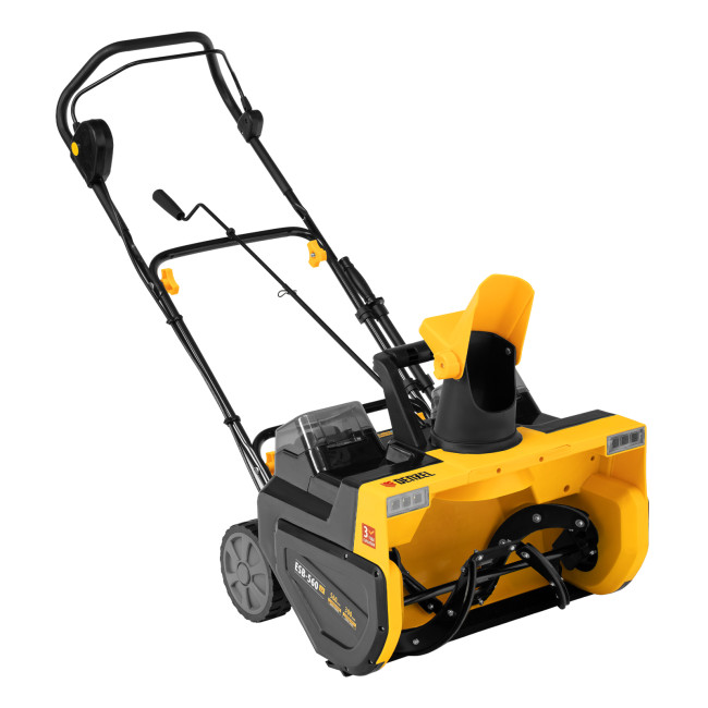 Снегоуборочная машина аккумуляторная, ESB-560Li, 560 мм, 40В, 2 АКБ 5 Ач, ЗУ, метал. шнек Denzel в Казани