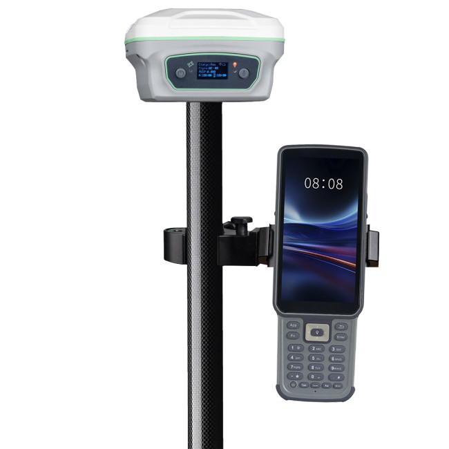 Комплект GNSS-приёмник RGK SR1 с контроллером RGK SC100 и вехой RGK GLS 24 в Казани