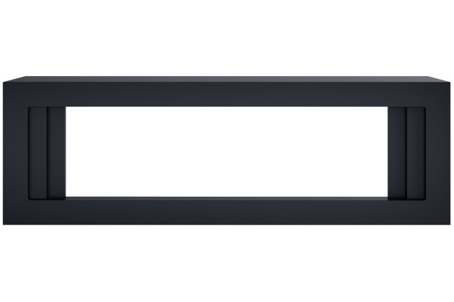 Каминокомплект Line 60 (Разборный) - Серый графит с очагом Vision 60 LED в Казани