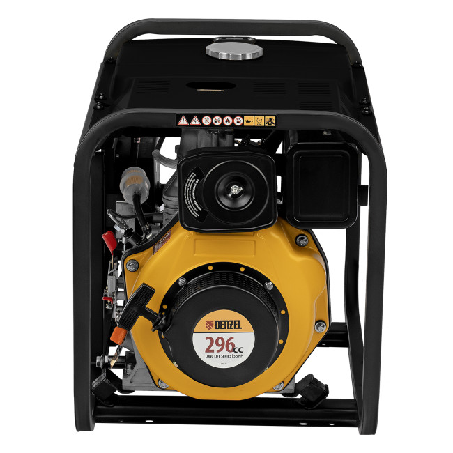 Генератор дизельный DES-32, 3,2 кВт, 230 В, 11 л, ручной стартер Denzel в Казани