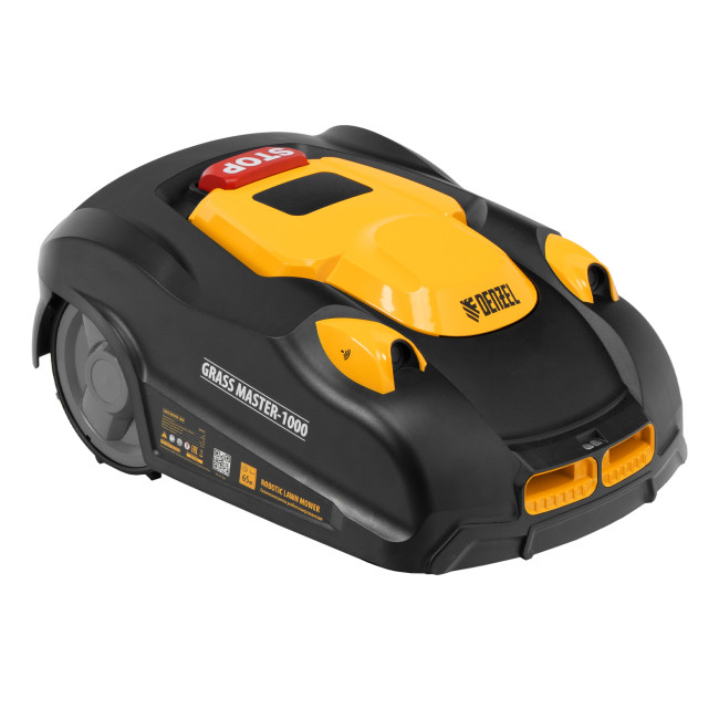 Робот-газонокосилка Grass Master 1000  1000м², 3Ач, 28V, LCD дисплей, Wi-Fi Denzel в Казани