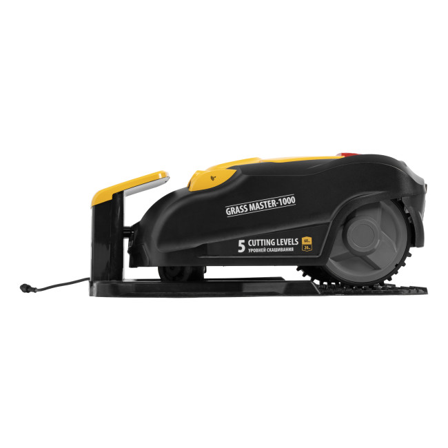 Робот-газонокосилка Grass Master 1000  1000м², 3Ач, 28V, LCD дисплей, Wi-Fi Denzel в Казани