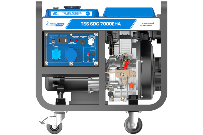 Дизель генератор TSS SDG 7000EH3A в Казани