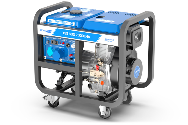 Дизель генератор TSS SDG 7000EH3A в Казани