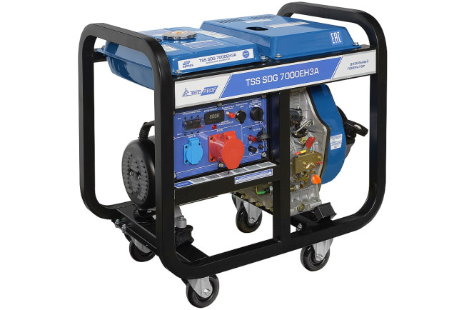 Дизель генератор TSS SDG 7000EH3A в Казани