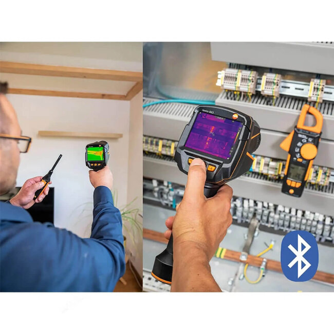 Тепловизор Testo 883 с 2 объективами и принадлежностями в Казани