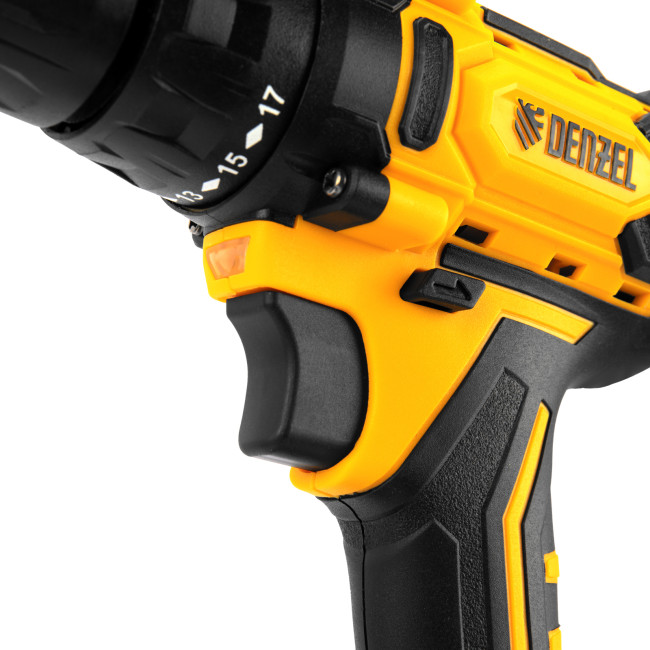 Дрель-шуруповерт аккумуляторная CDL-12-02BM, Li-Ion, 12 В, 2 акк. Denzel в Казани Дрель-шуруповерт аккумуляторная CDL-12-02BM, Li-Ion, 12 В, 2 акк. Denzel в Казани