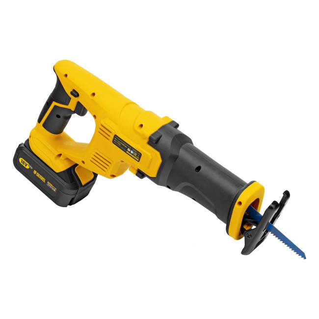 Пила сабельная аккумуляторная CRC-115, 18В Li-Ion Denzel в Казани Пила сабельная аккумуляторная CRC-115, 18В Li-Ion Denzel в Казани