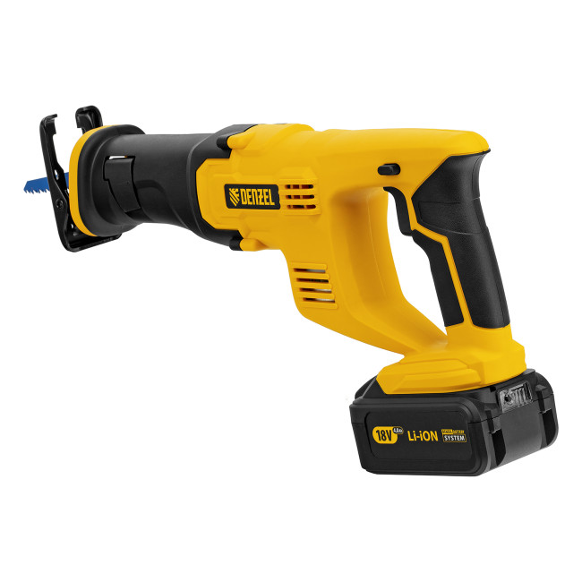 Пила сабельная аккумуляторная CRC-115, 18В Li-Ion Denzel в Казани Пила сабельная аккумуляторная CRC-115, 18В Li-Ion Denzel в Казани