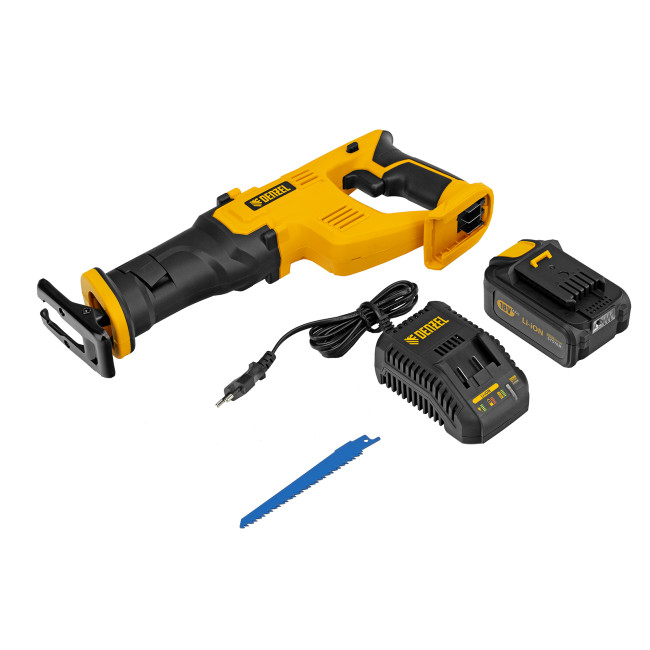 Пила сабельная аккумуляторная CRC-115, 18В Li-Ion Denzel в Казани Пила сабельная аккумуляторная CRC-115, 18В Li-Ion Denzel в Казани