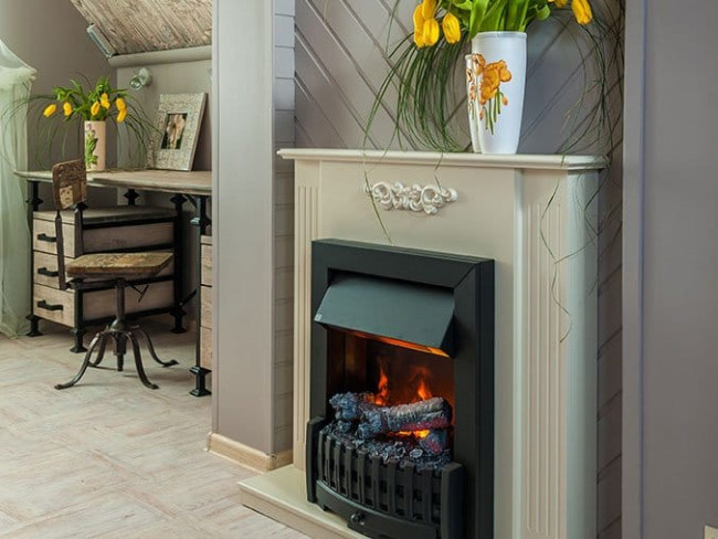 Каминокомплект Lumsden - Венге с очагом Brookline Black в Казани