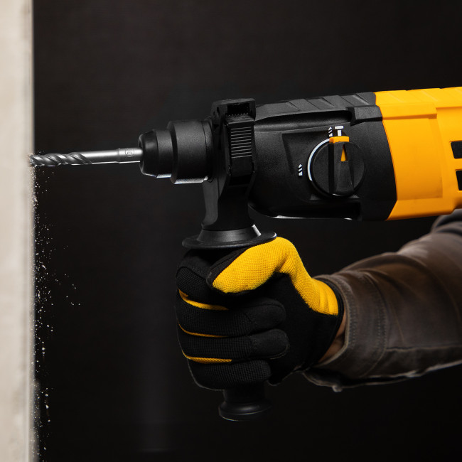 Перфоратор электрический RHH-600-22, SDS-plus, 600 Вт, 2,5 Дж, 2 реж. Denzel в Казани