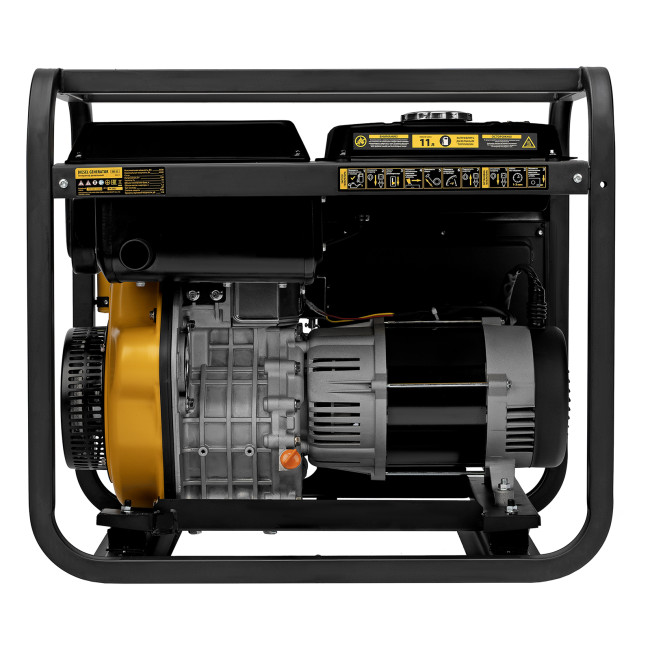 Генератор дизельный DES-55, 5,5 кВт, 230 В, 11 л, ручной стартер Denzel в Казани