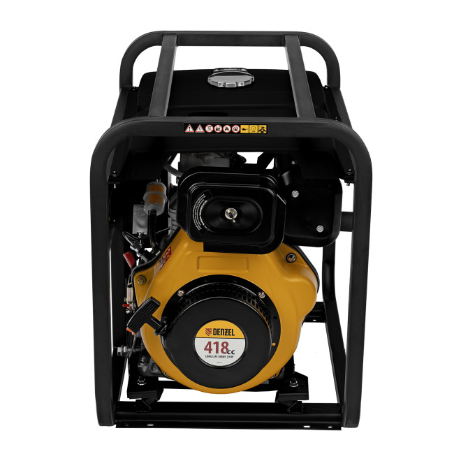 Генератор дизельный DES-55, 5,5 кВт, 230 В, 11 л, ручной стартер Denzel в Казани