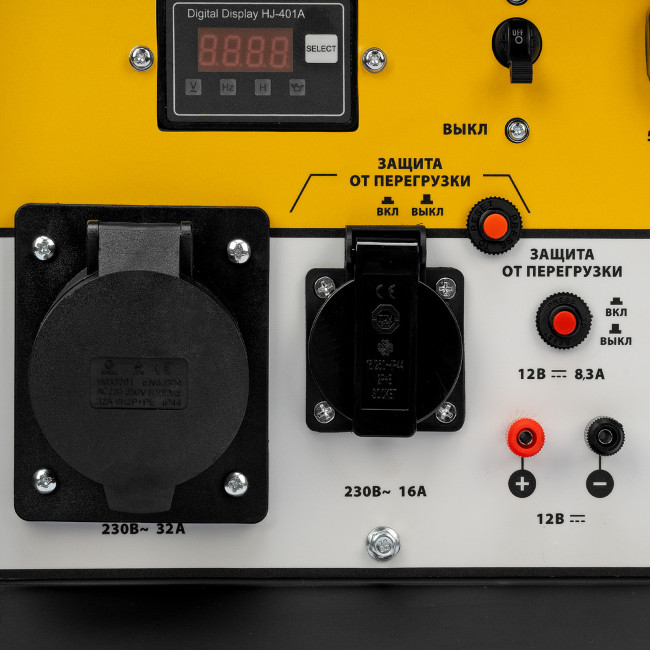 Генератор дизельный DES-55, 5,5 кВт, 230 В, 11 л, ручной стартер Denzel в Казани