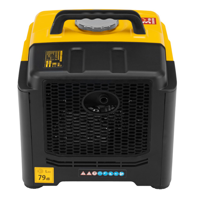 Генератор инверторный GS-1100iF, 1,1 кВт, 230 В, ручной старт DENZEL в Казани