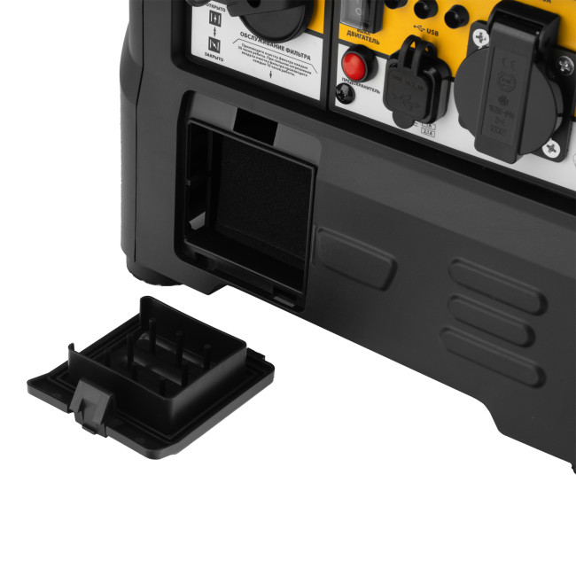 Генератор инверторный GS-1100iF, 1,1 кВт, 230 В, ручной старт DENZEL в Казани