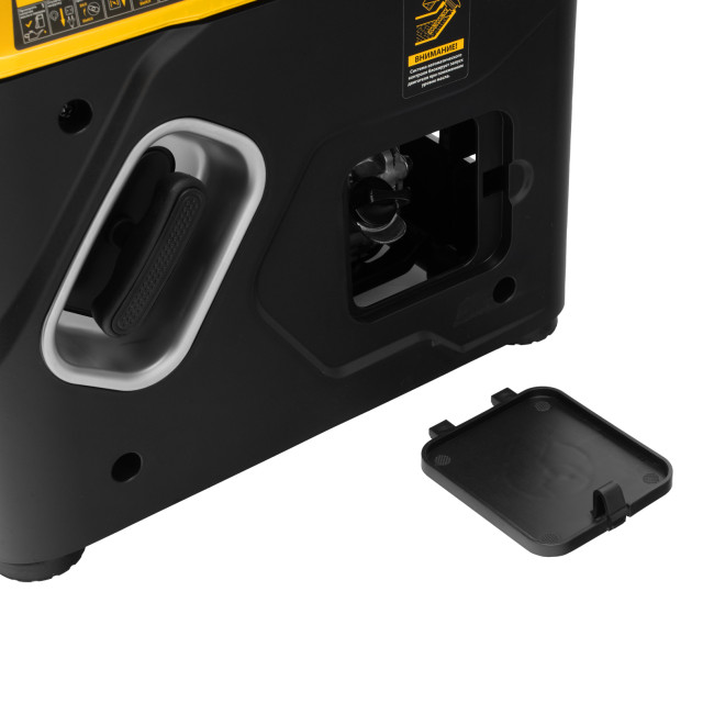 Генератор инверторный GS-1100iF, 1,1 кВт, 230 В, ручной старт DENZEL в Казани